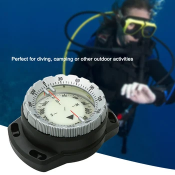 Veealuse 50m Sukeldumine Kompass Professionaalne Veekindel Navigator Digitaalse Scuba Helendav Tasakaalustatud Vaadata Ujumine, Sukeldumine