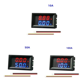 Digitaalne Volt-Amp Voltmeeter Ammeter Meter Power Tester Kahekordne LED-voolutugevus amprites - Dropship